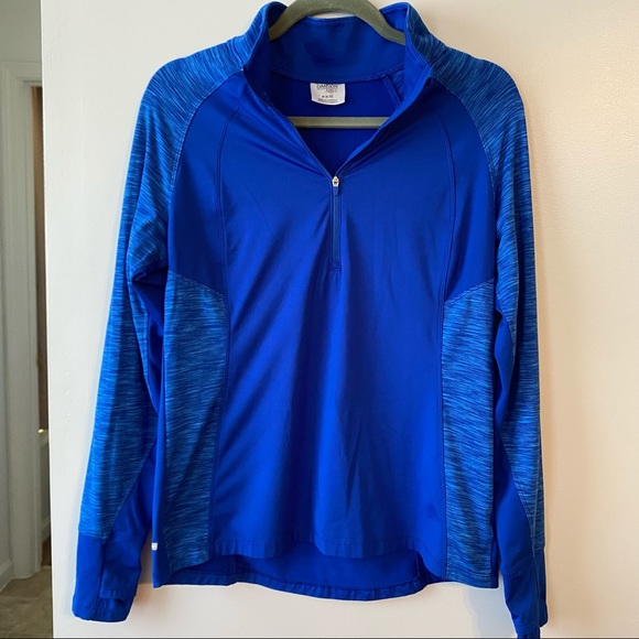 Danskin Now Jackets & Blazers - Danskin Now blue zip-up athletic jacket, size M(8-10)